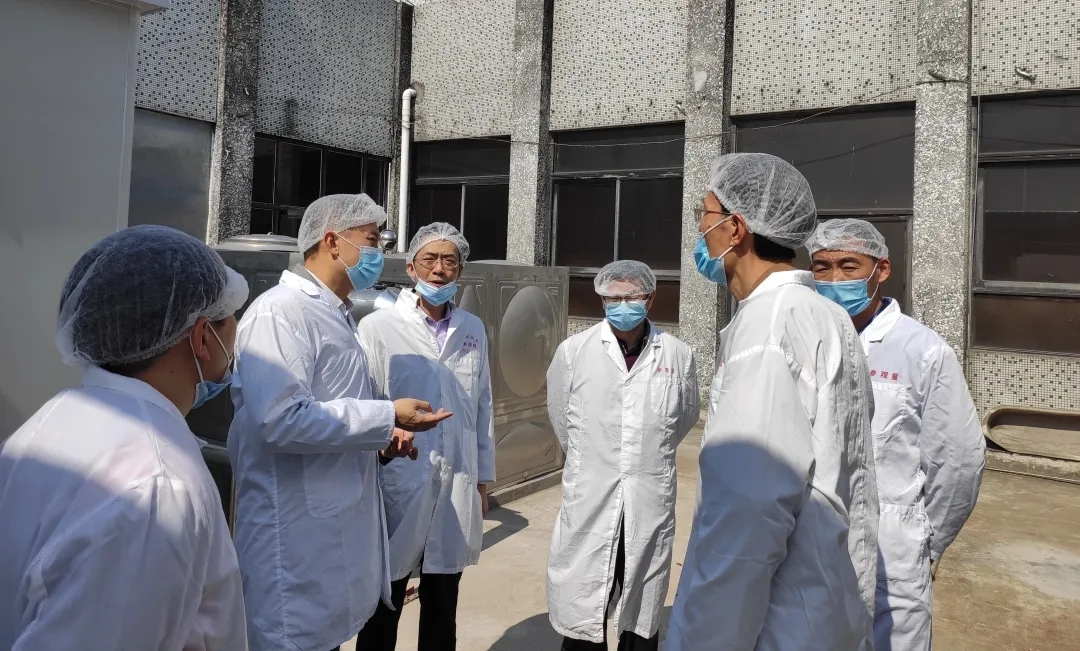 广州市生态情形局海珠区分局局长区劲邦一行到EVO视讯公司检查指导事情